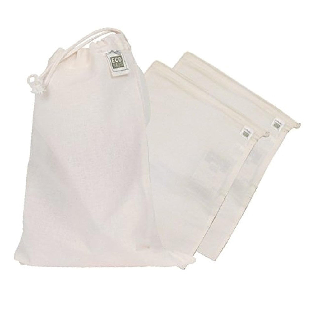 Eco Bags 8.5 x 11 Drawstring Reusable Produce Bag, 1 Ea